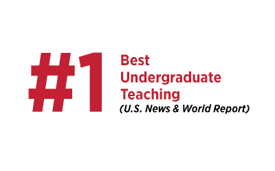 #1 Best Undergraduate Teaching (U.S. News & World Report)