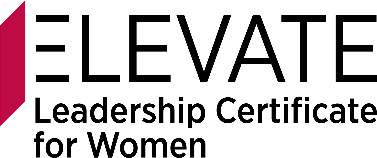 Elevate logo with the text